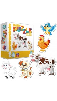 Circle Toys Baby Puzzle Çiftlik Hayvanları 12 Hayvan