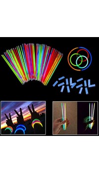 Fosforlu Çubuk Glow Stick 50 Adet