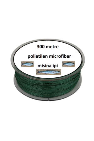 Misina 300m Polietilen Microfiber 2.0 Ip Misina Yeşil